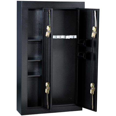 homak 8 gun double door steel security cabinet black|homak 8 gun security cabinet.